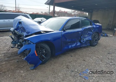 2022 Dodge Charger R/T z USA, uszkodzony, nr VIN 2C3CDXCT1NH130263